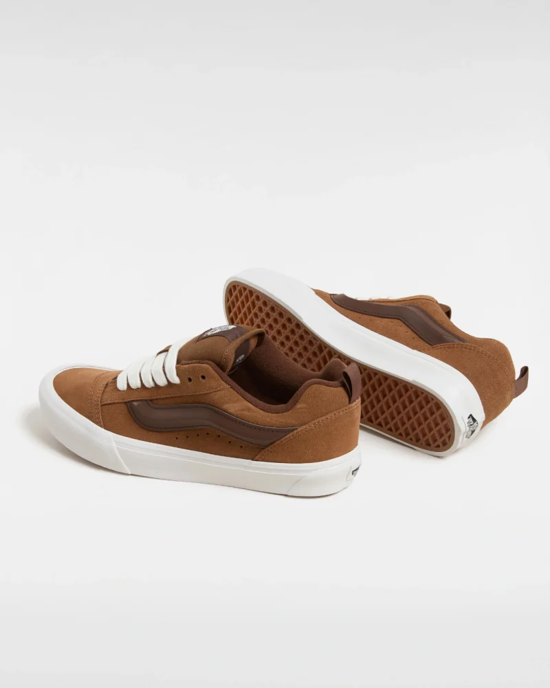 VANS - נעלי סניקרס Knu Skool – V00D6CDFM – suede-brown – 2