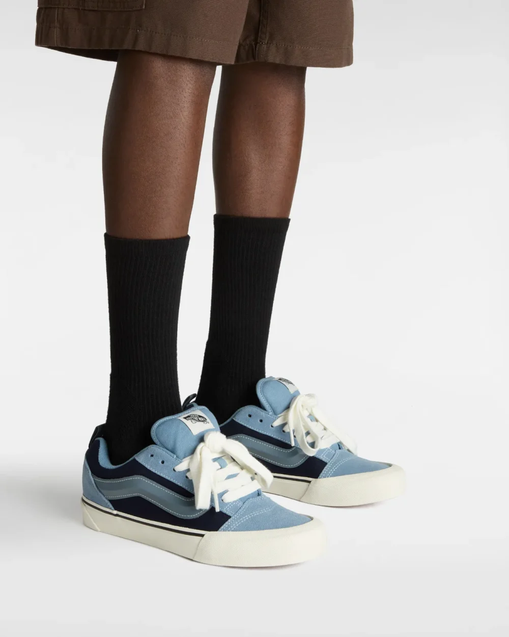 VANS - נעלי סניקרס Knu Skool – V00D6CJDU – tri-tone-parisian-night – 4