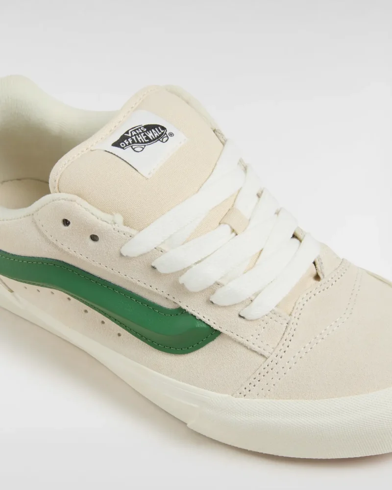 VANS - נעלי סניקרס Knu Skool – V00D6CWTM – vintage-suede-white-multi – 3