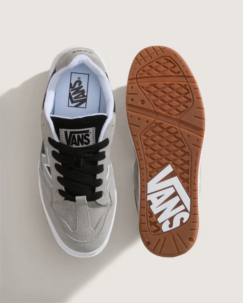 VANS - נעלי סניקרס Upland – V00D6F239 – varsity-block-gray-black – 2