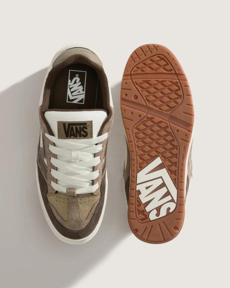 VANS - נעלי סניקרס Upland – V00D6FBF0 – tonal-block-brown-multi – 2