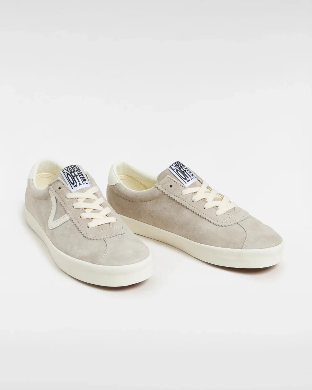 VANS - נעלי סניקרס Sport Low – V00D6NFTY – pig-suede-silver-lining – 1