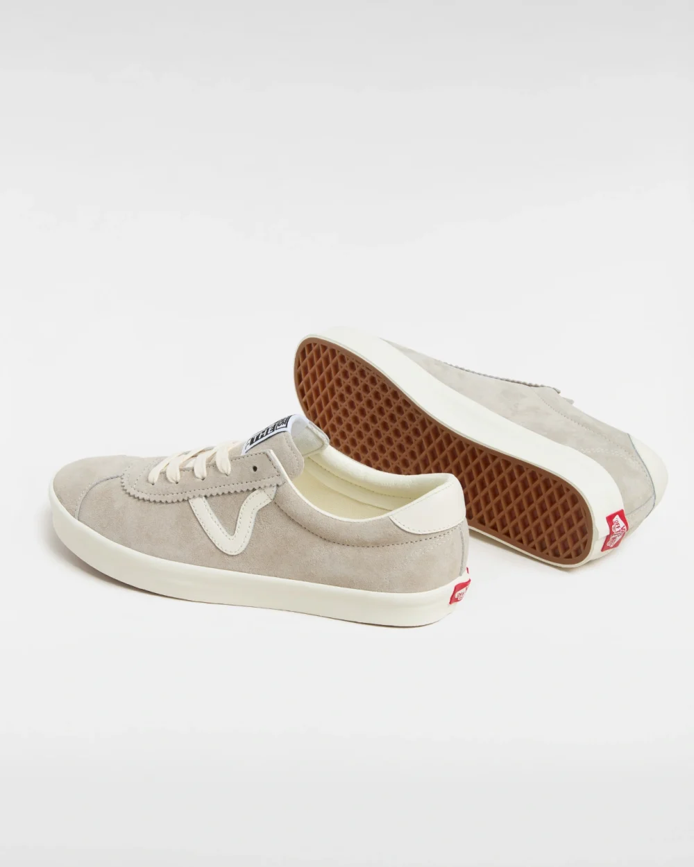 VANS - נעלי סניקרס Sport Low – V00D6NFTY – pig-suede-silver-lining – 2