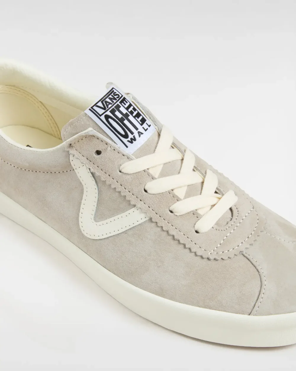 VANS - נעלי סניקרס Sport Low – V00D6NFTY – pig-suede-silver-lining – 3