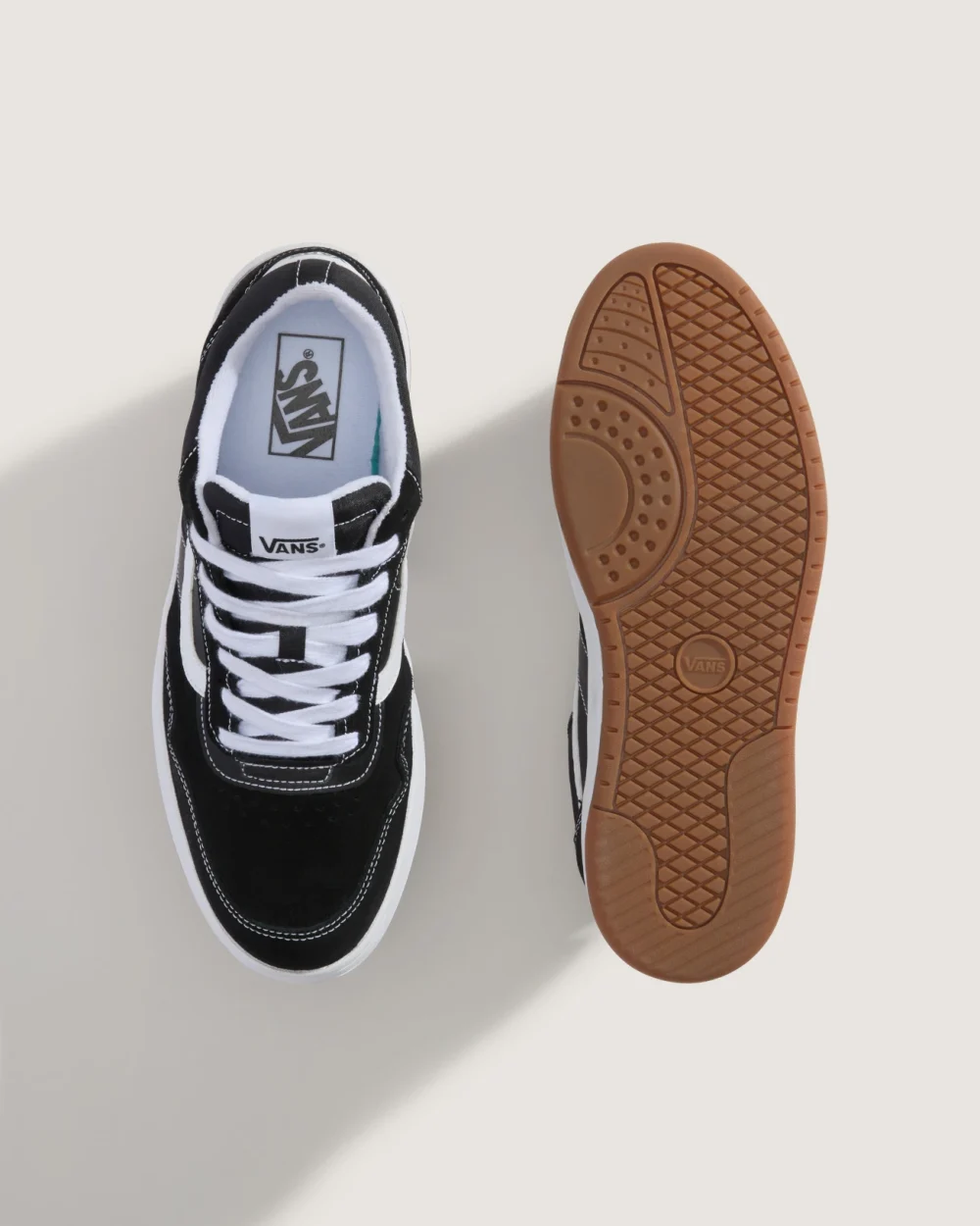 VANS - נעלי סניקרס Cruze 3.0 – V00D6SBA2 – black-white – 2