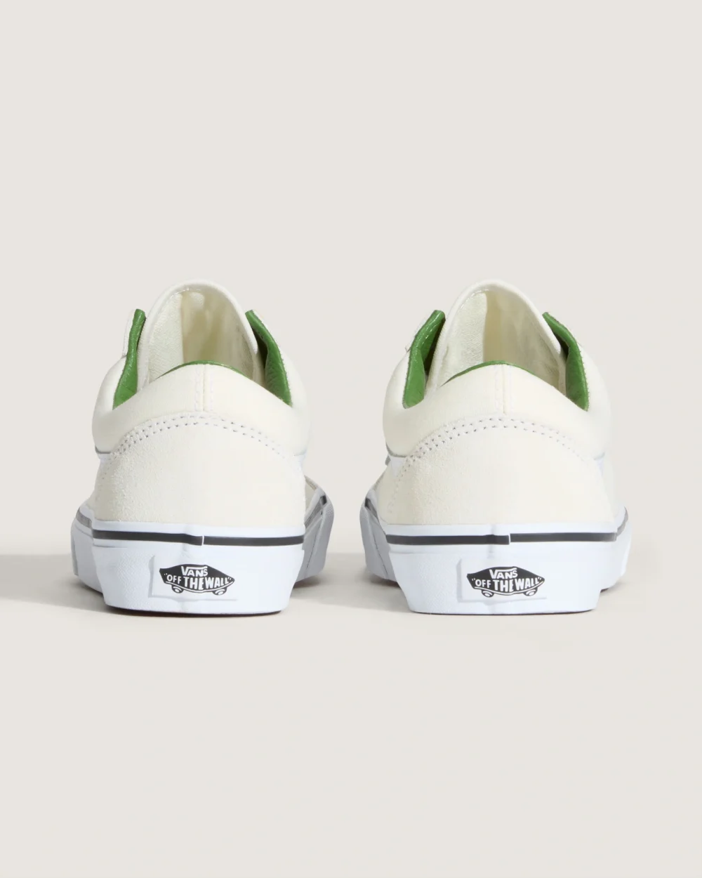 VANS - נעלי סניקרס Old Skool – V00D6WBOM – marshmallow-green – 3