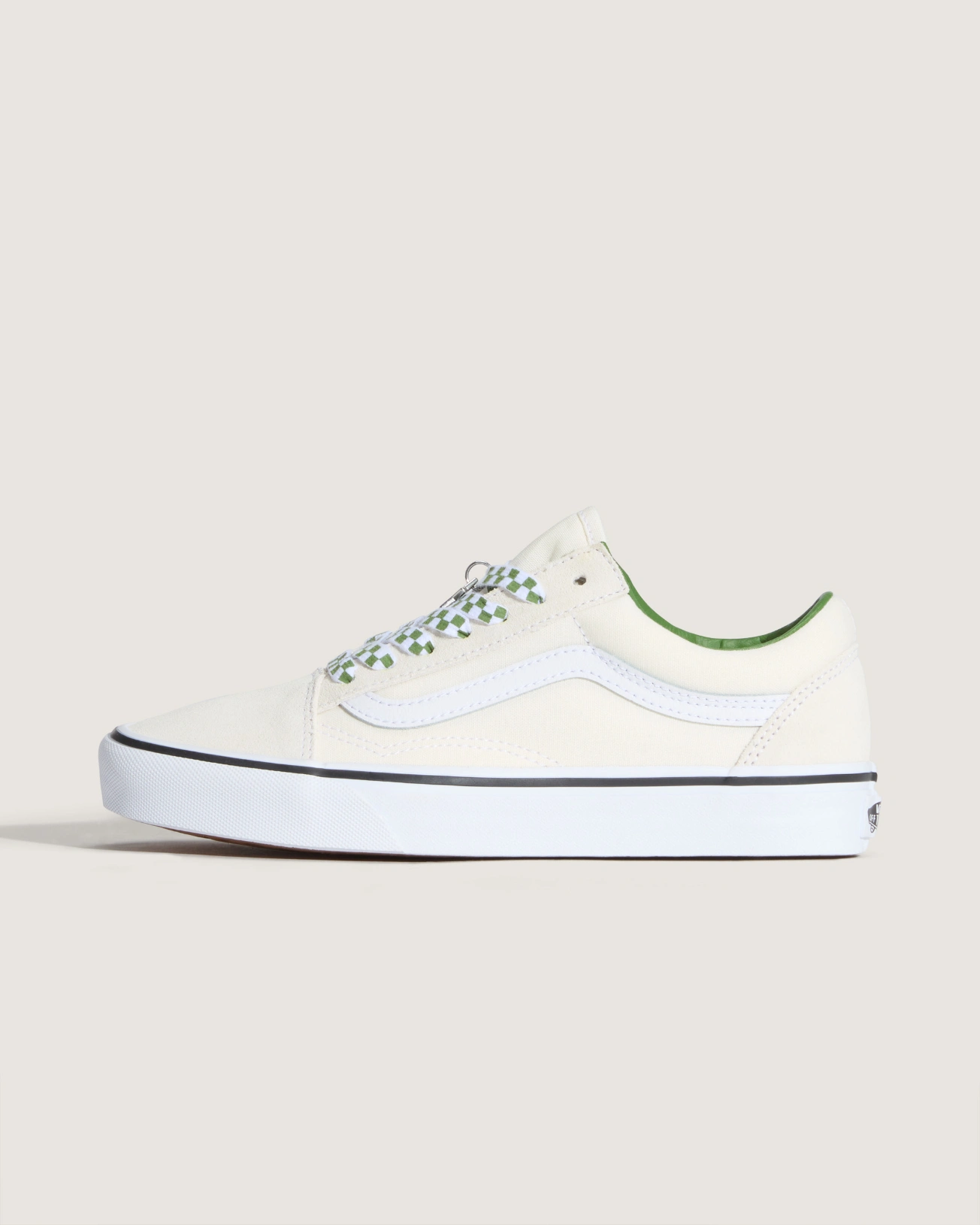 VANS - נעלי סניקרס Old Skool – V00D6WBOM – marshmallow-green – 1