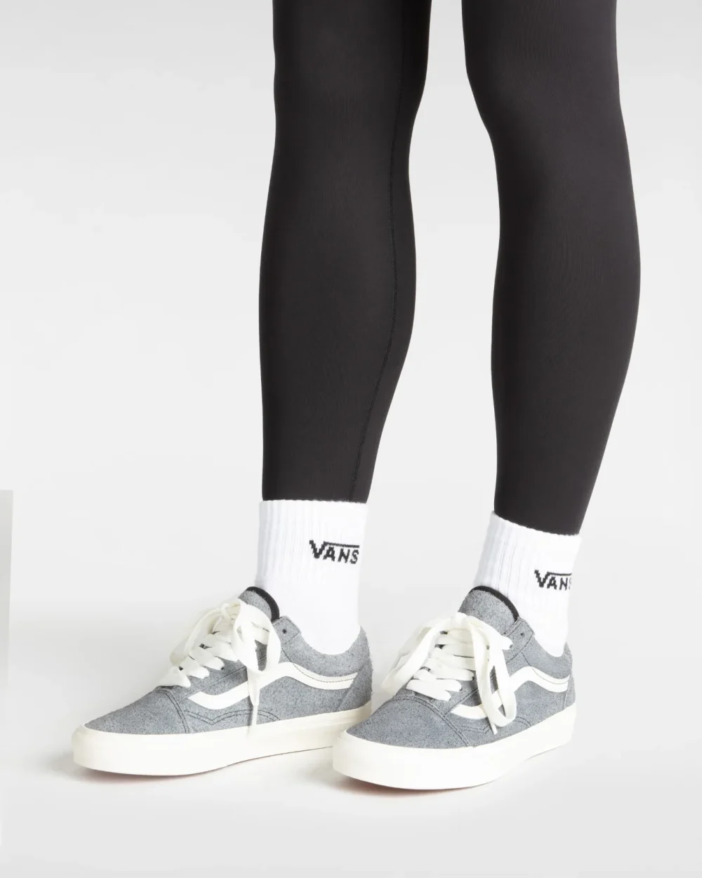 VANS - נעלי סניקרס Old Skool – V00D6WCJJ – duo-suede-black – 4