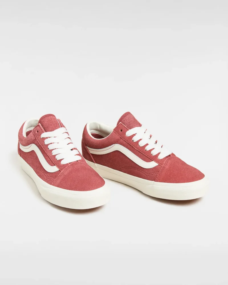VANS - נעלי סניקרס Old Skool – V00D6WCRL – duo-suede-coral – 1