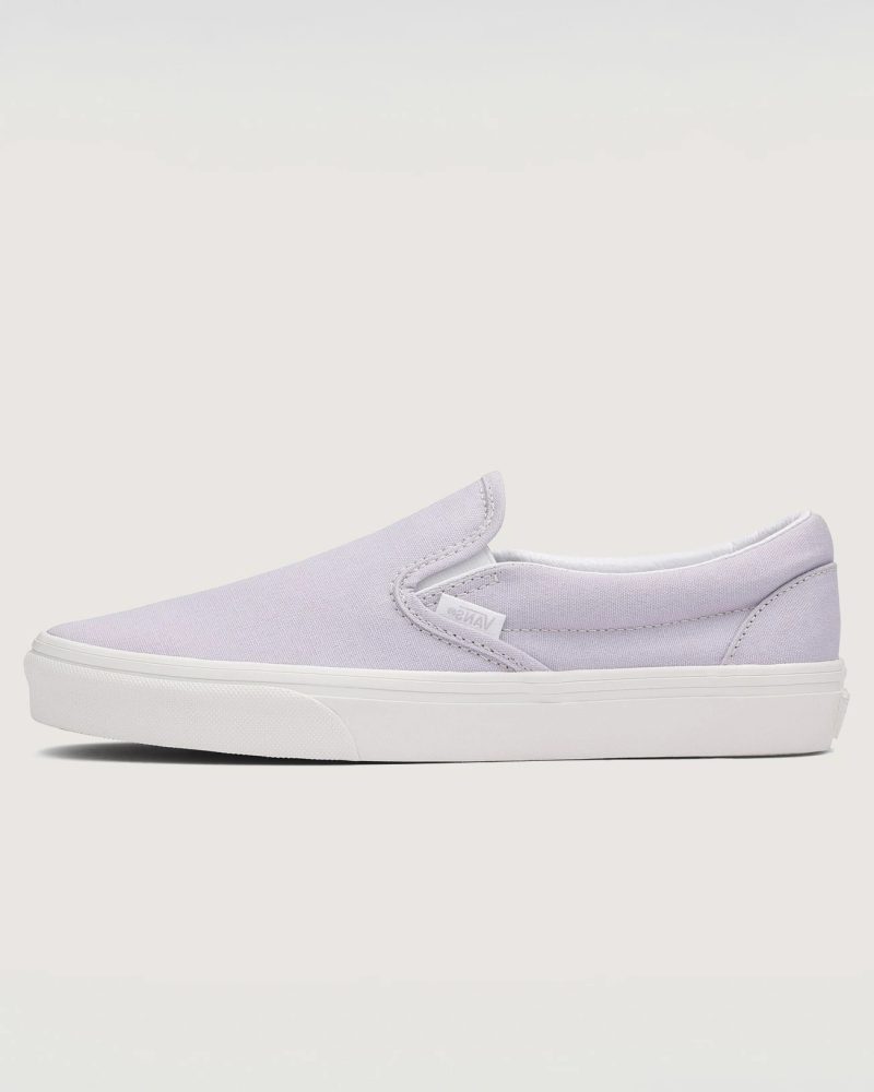 VANS - נעלי סניקרס Classic Slip-On – V00D6YEMY – pastel-lilac-mist – 1