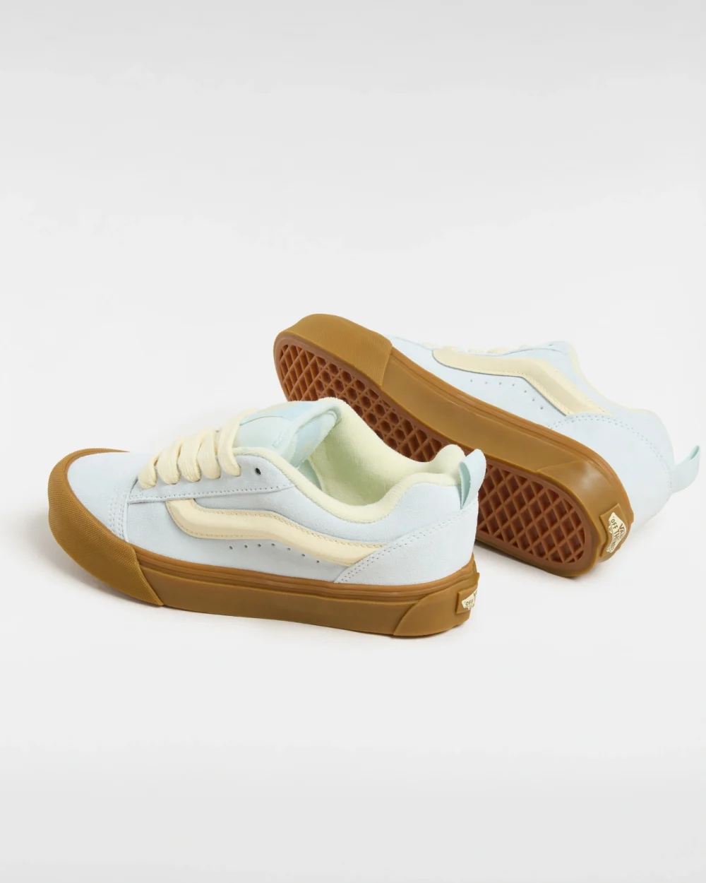 VANS - נעלי סניקרס Knu Skool – V00D6Z887 – gum-spa-blue – 2