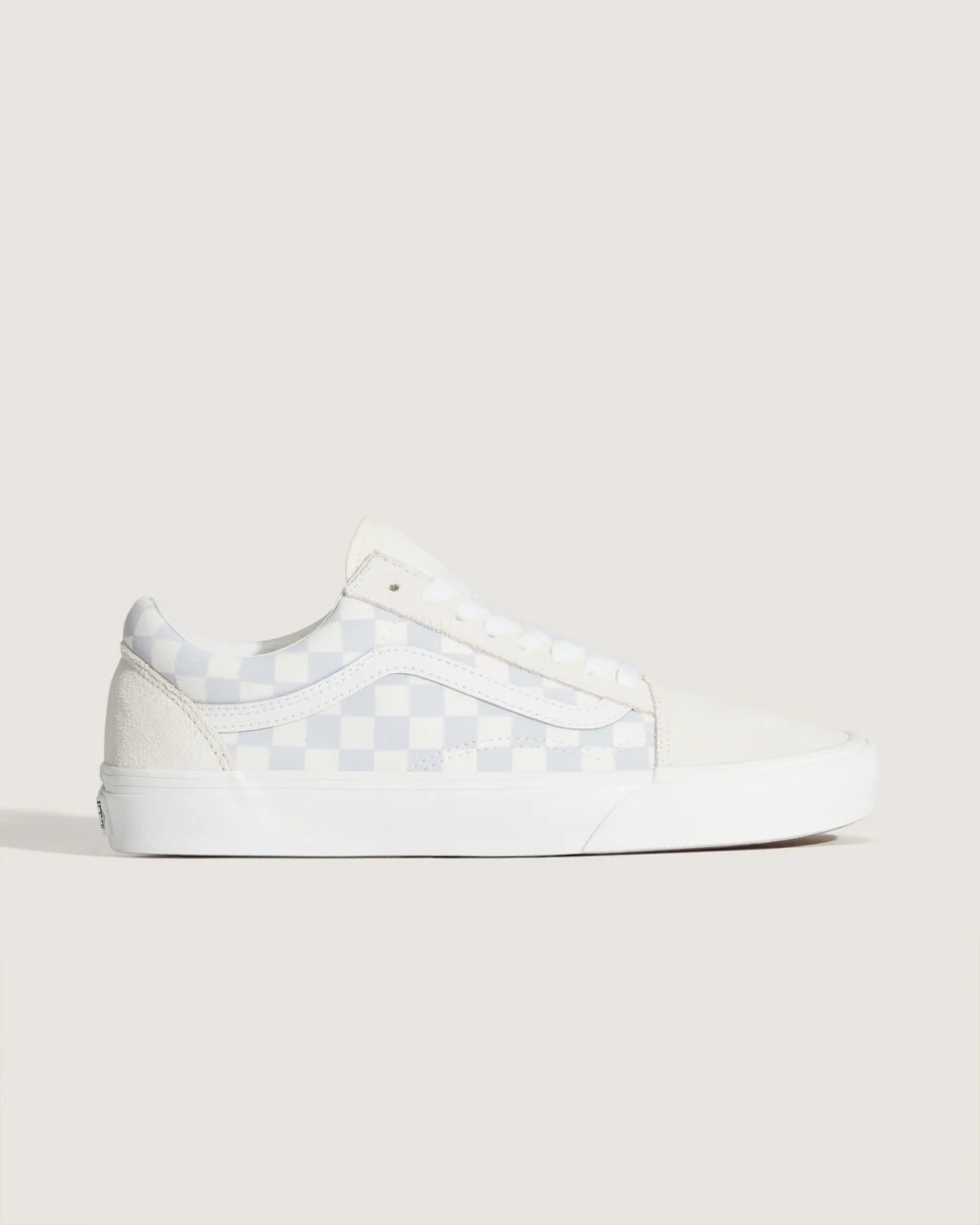 VANS - נעלי סניקרס Old Skool – V00D7Z0BP – checkerboard-gray-marshmallow – 4