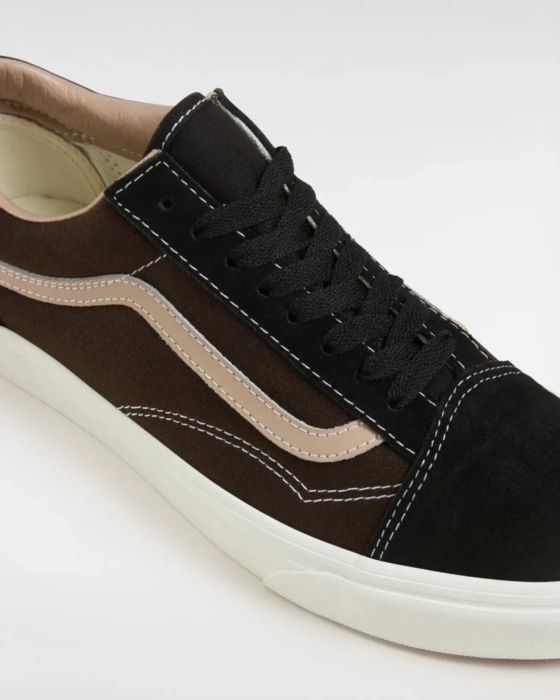 VANS - נעלי סניקרס Old Skool – V00D7ZYS8 – black-brown – 3