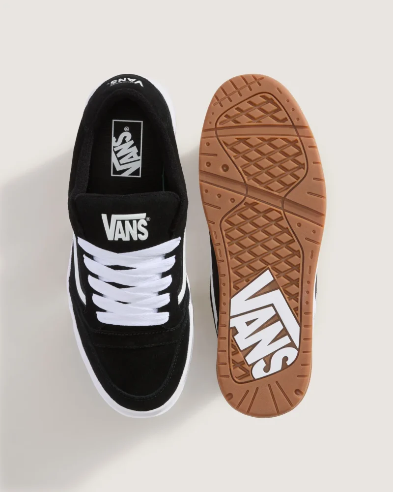 VANS - נעלי סניקרס Hylane – V00D819X1 – black-white-gum – 2