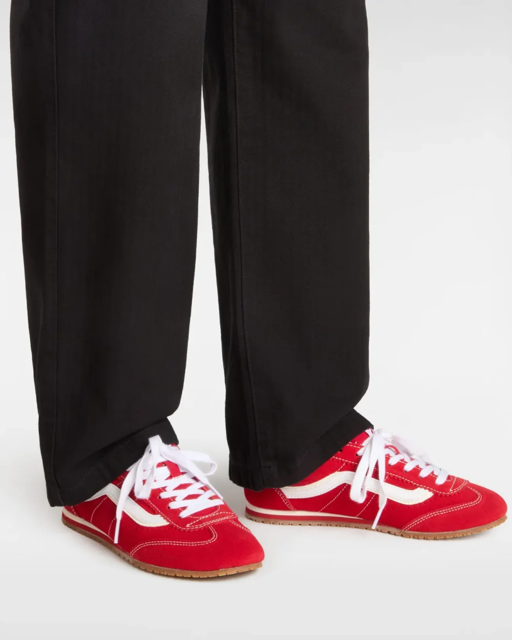 VANS - נעלי סניקרס Super Lowpro – V00D83IZQ – racing-red – 4