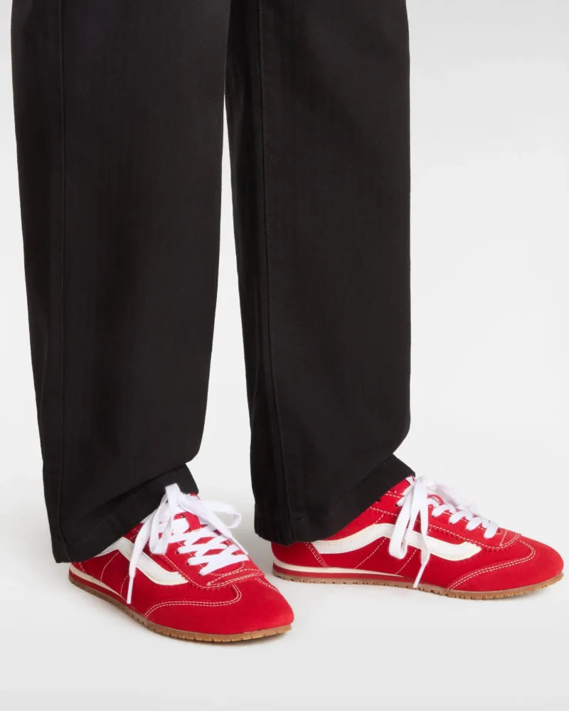 VANS - נעלי סניקרס Super Lowpro – V00D83IZQ – racing-red – 4