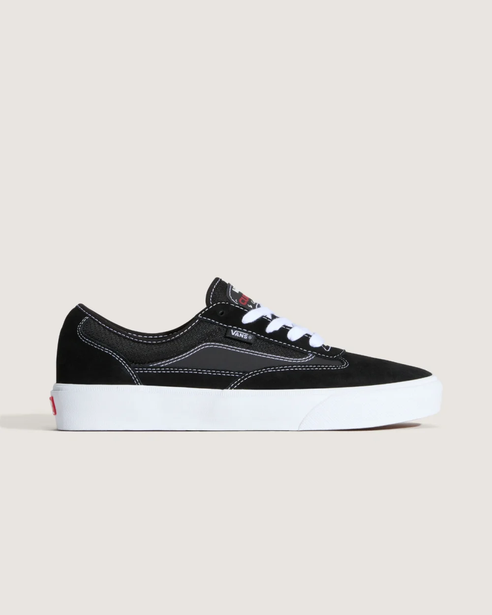 VANS - נעלי סקייט Skate Curren Caples – V00D85BZW – gum-black-white – 4