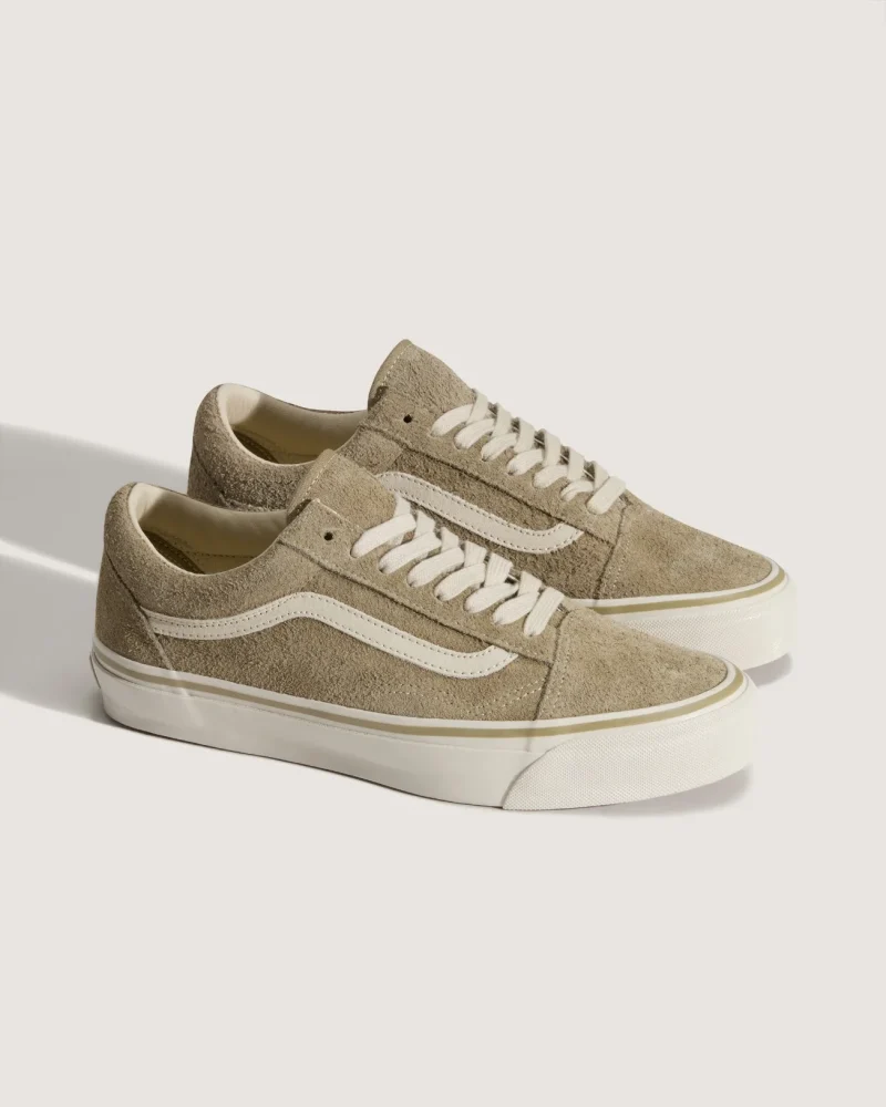 VANS - נעלי סניקרס Lx Old Skool – V00D9JEMF – shag-suede-bay-leaf – 1