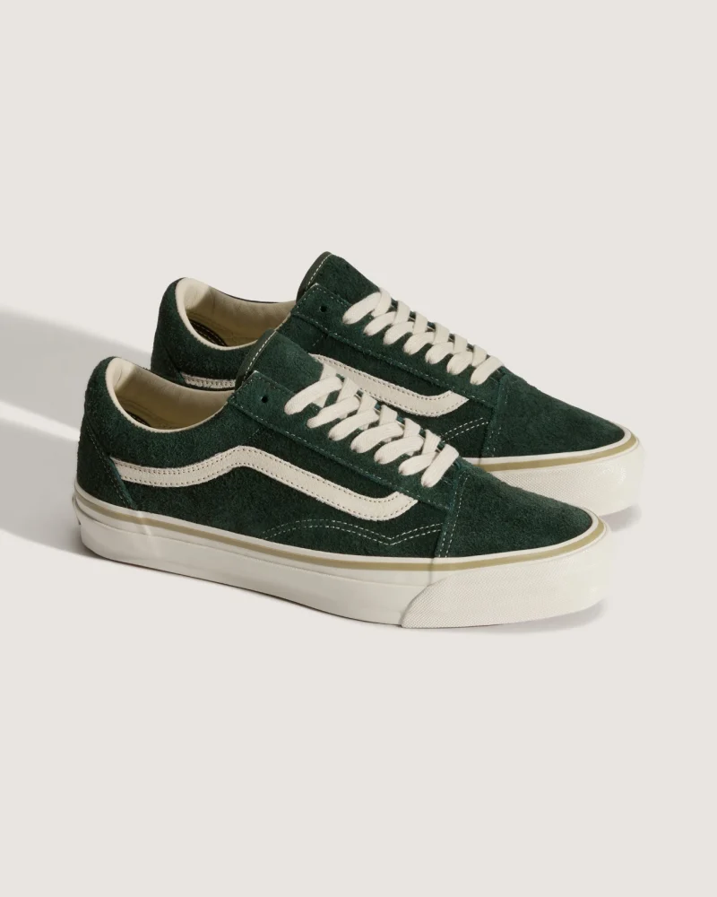 VANS - נעלי סניקרס Lx Old Skool – V00D9JKEL – shag-suede-kelp – 1