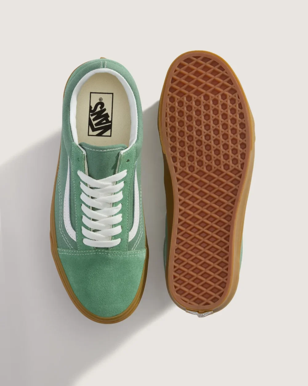VANS - נעלי סניקרס Old Skool – V00D9Y17P – green-gum – 2