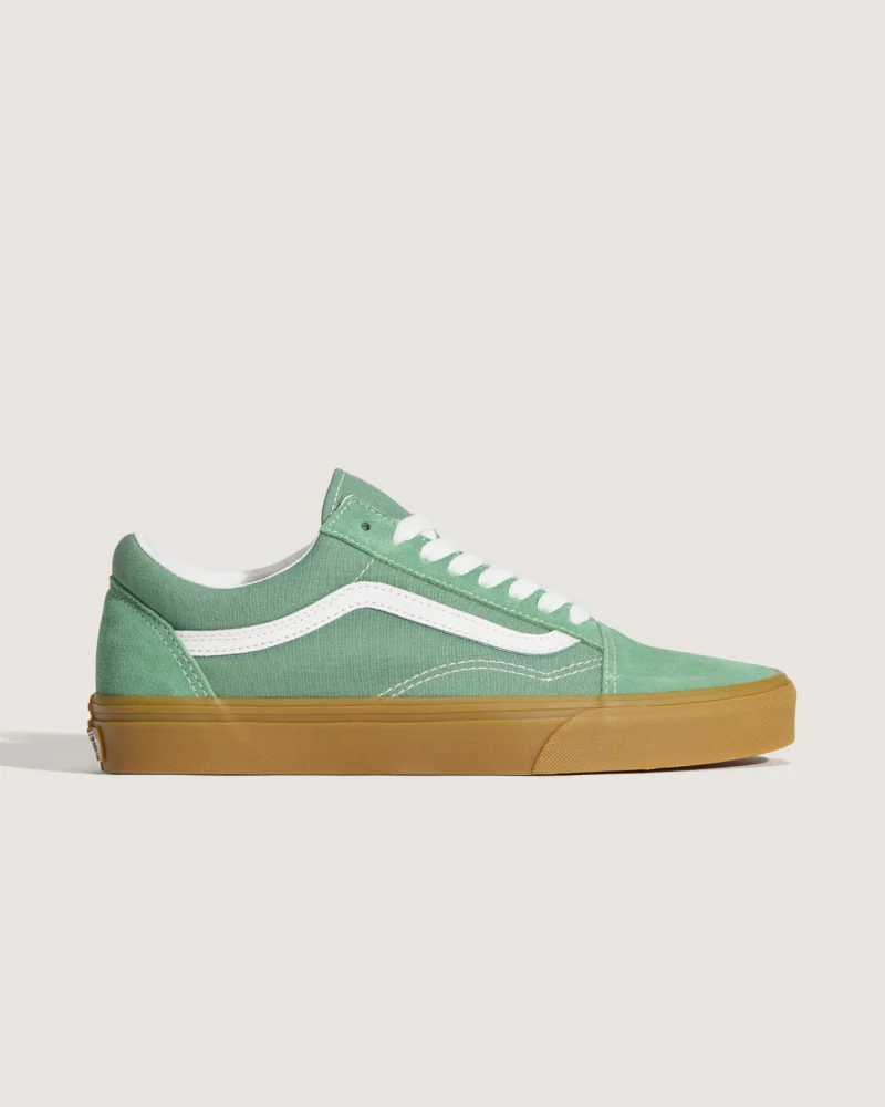 VANS - נעלי סניקרס Old Skool – V00D9Y17P – green-gum – 4
