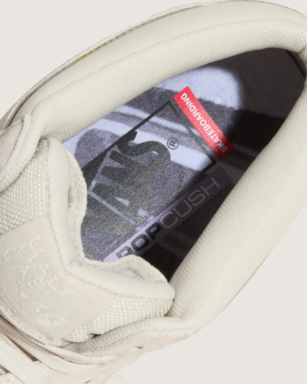 VANS - נעלי סקייט Skate Half Cab Wafflecup – V00D9Z2N1 – atiba-oatmeal – 6