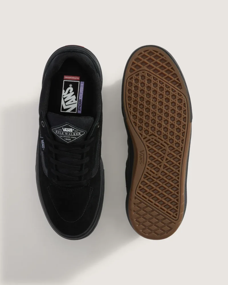 VANS - נעלי סקייט Skate Kyle Walker Wafflecup – V00DA41OJ – blackout – 2