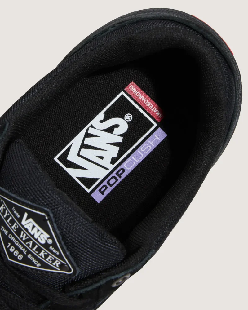 VANS - נעלי סקייט Skate Kyle Walker Wafflecup – V00DA41OJ – blackout – 5
