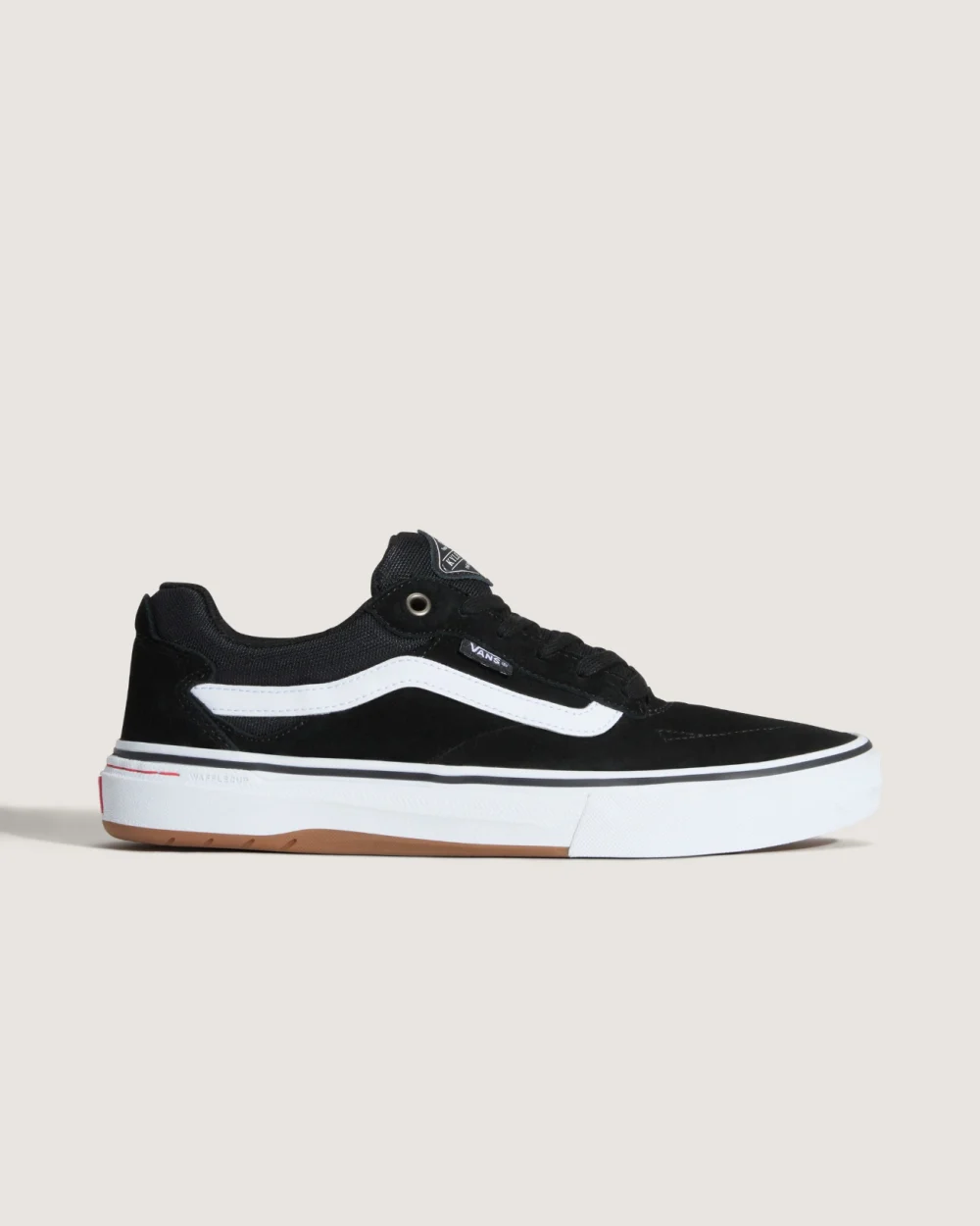 VANS - נעלי סקייט Skate Kyle Walker Wafflecup – V00DA4MCG – black-white – 4