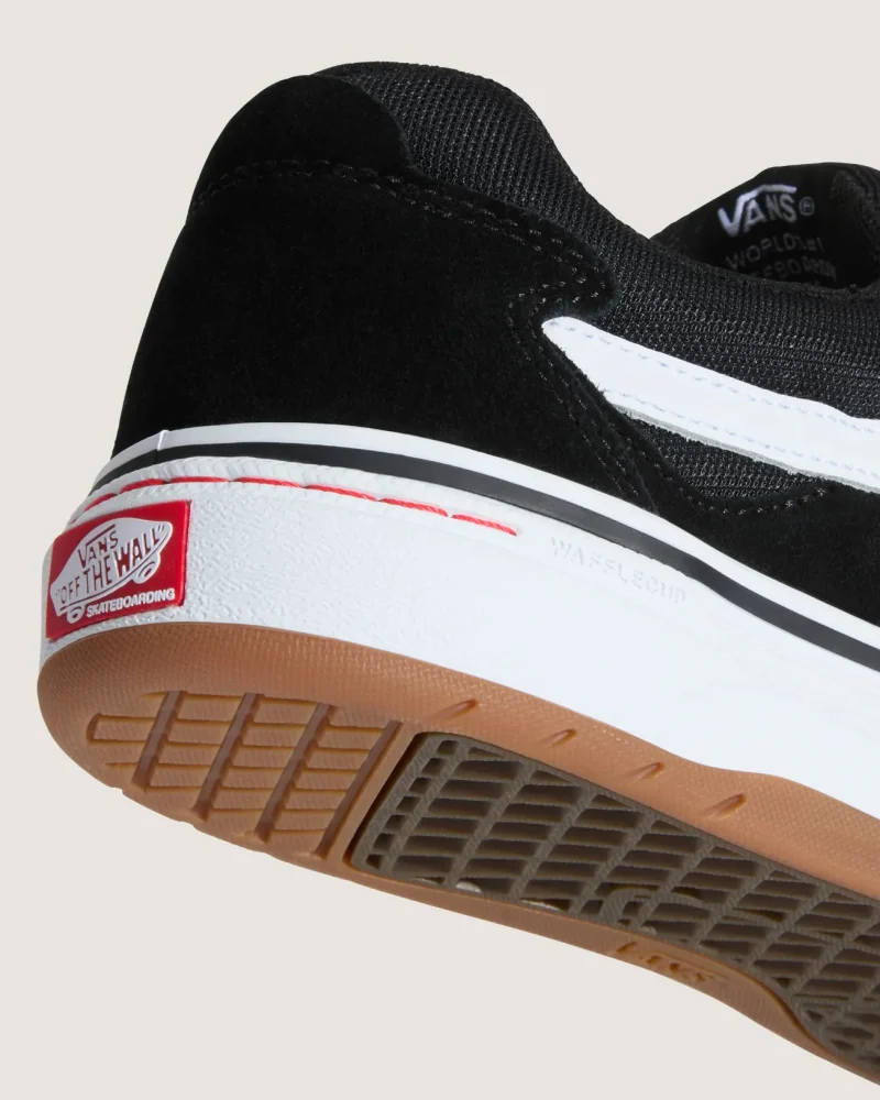 VANS - נעלי סקייט Skate Kyle Walker Wafflecup – V00DA4MCG – black-white – 7