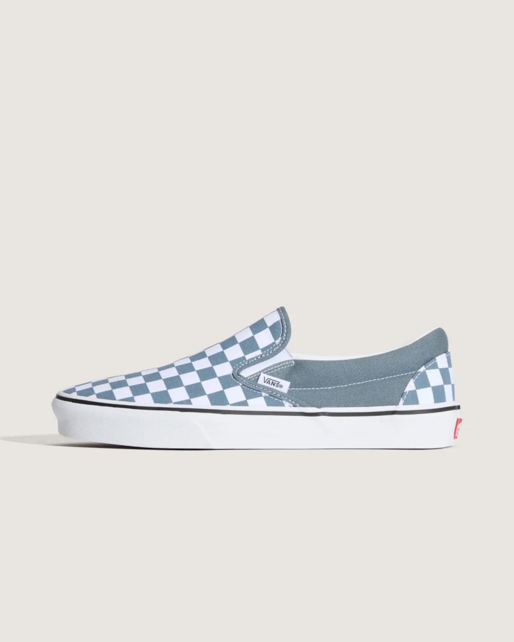 VANS - נעלי סניקרס Classic Slip-On – V00DAHRV2 – color-theory-checkerboard-stormy-weather – 1