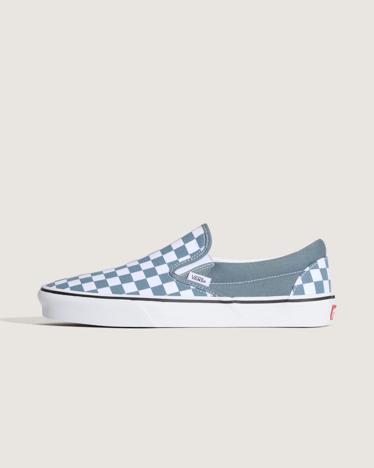 VANS - נעלי סניקרס Classic Slip-On – V00DAHRV2 – color-theory-checkerboard-stormy-weather – 1
