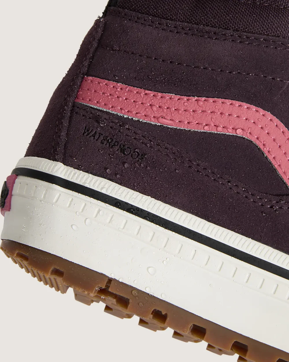 VANS - נעלי סניקרס Mte Sk8-Hi Waterproof Insulated – V00DAQ02Y – port-black – 7