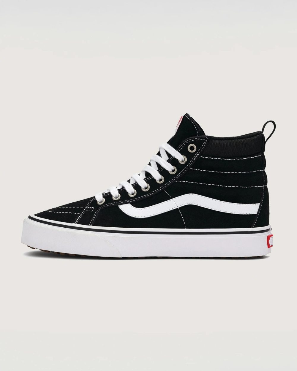 VANS - נעלי סניקרס Mte Sk8-Hi Insulated – V00EB4BA2 – black-white – 1