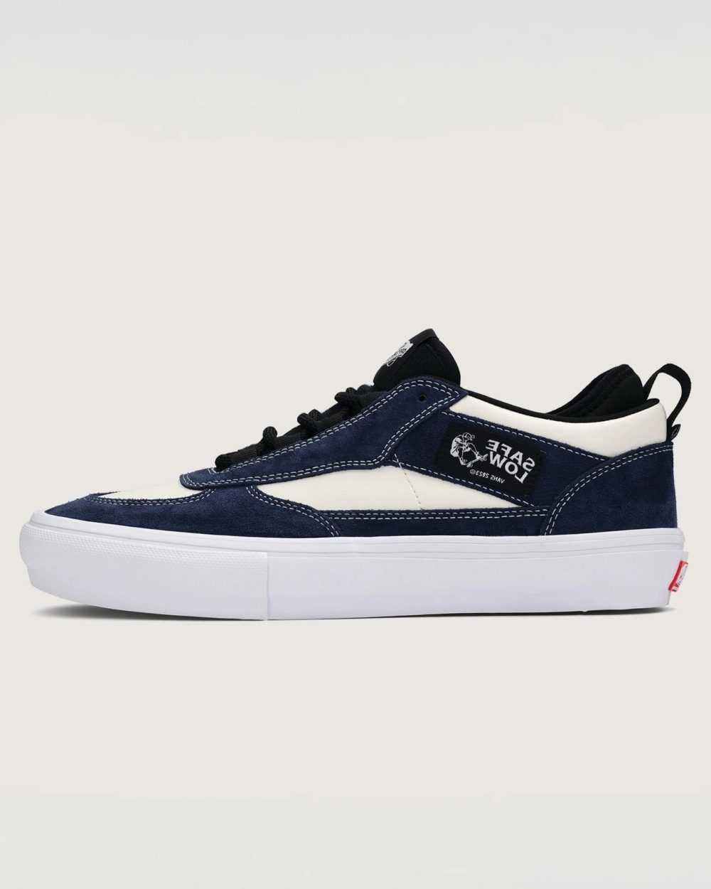 VANS - נעלי סקייט Skate Safe Low – V00EEHFRP – navy-marshmallow – 1