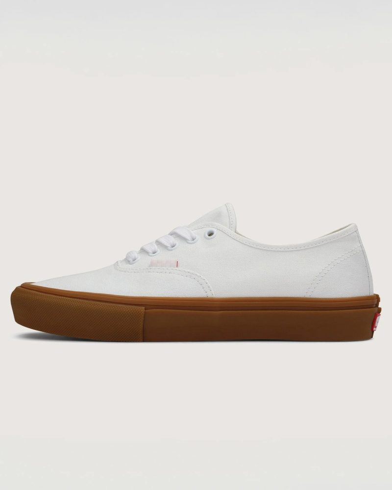 VANS - נעלי סקייט Skate Authentic – V00EER9DH – white-gum – 1