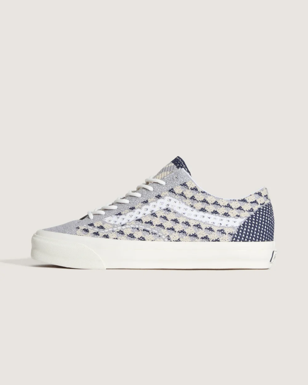 VANS - נעלי סניקרס Lx Old Skool 36 Ek – V00EFK85T – geo-check-frost-gray – 1