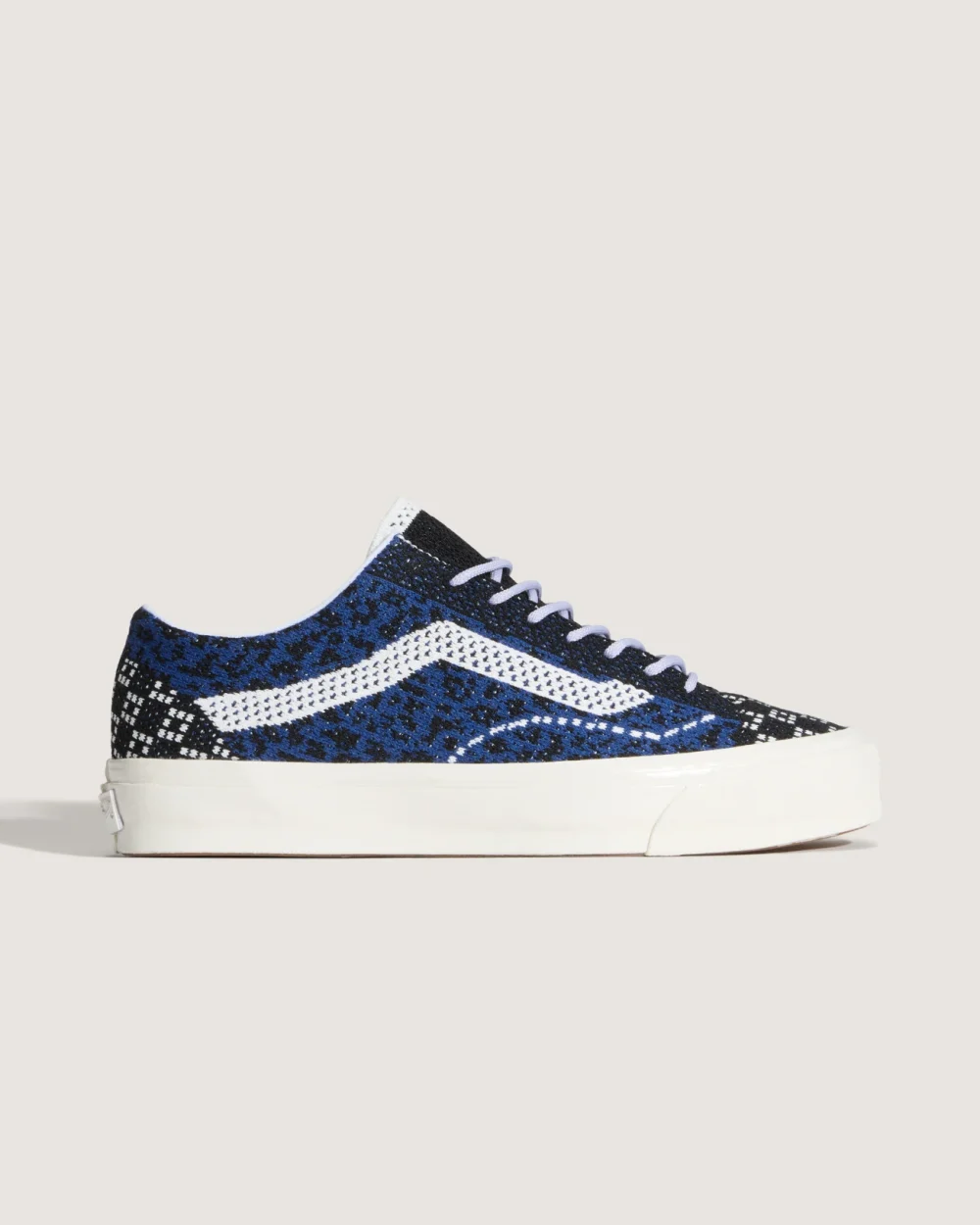 VANS - נעלי סניקרס Lx Old Skool 36 Ek – V00EFKBX9 – cheetah-navy – 4