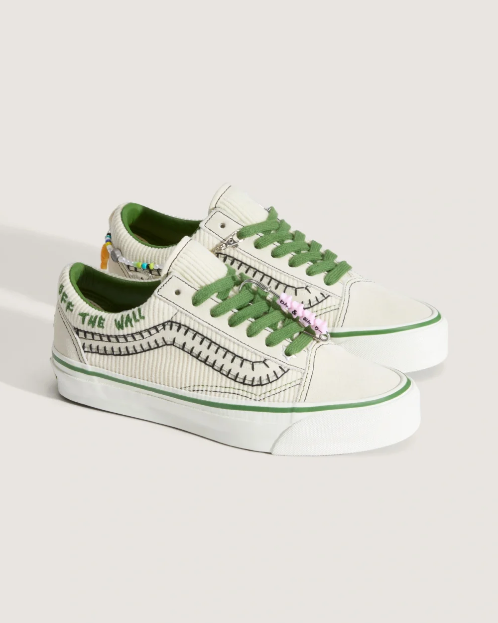 VANS - נעלי סניקרס Lx Old Skool Charms – V00EGYCRM – cream – 1