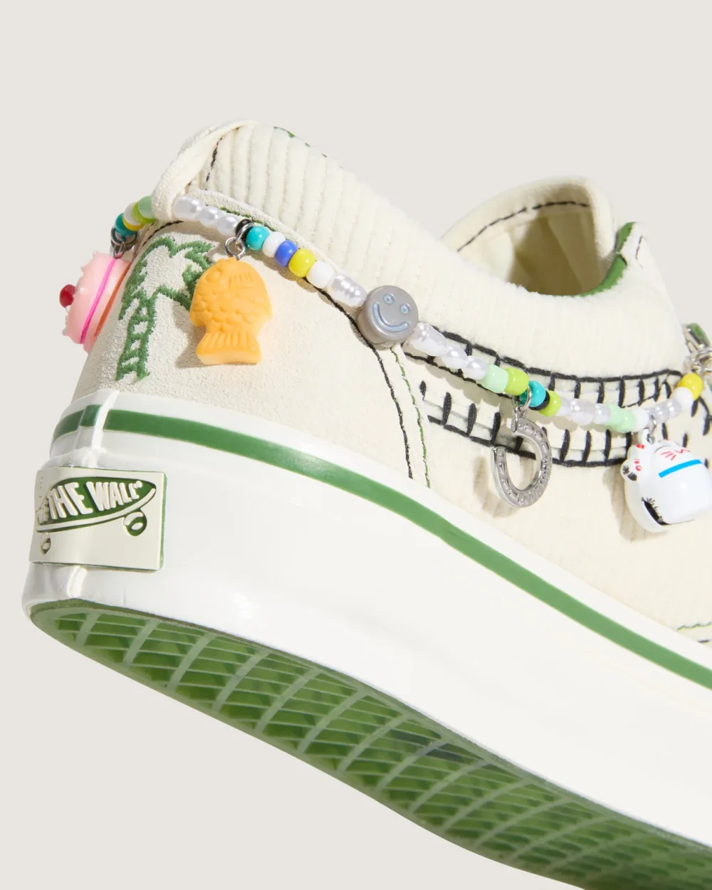 VANS - נעלי סניקרס Lx Old Skool Charms – V00EGYCRM – cream – 6