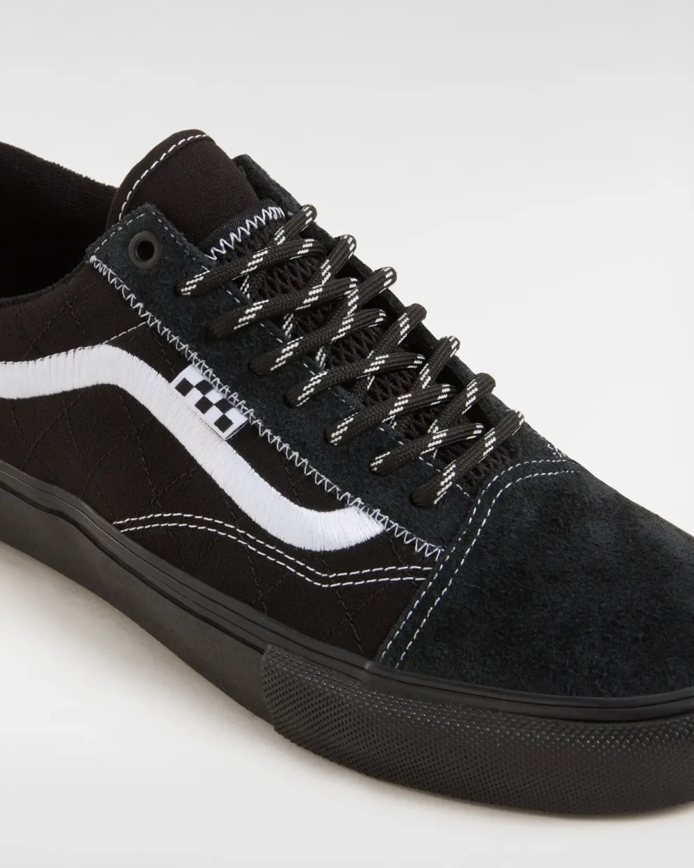 VANS - נעלי סקייט Skate Old Skool – V00EKUBKA – black-black – 3