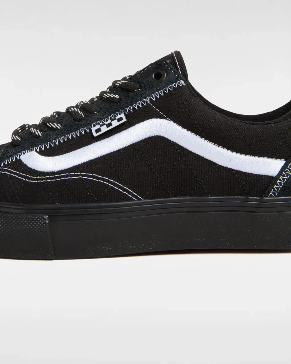 VANS - נעלי סקייט Skate Old Skool – V00EKUBKA – black-black – 7