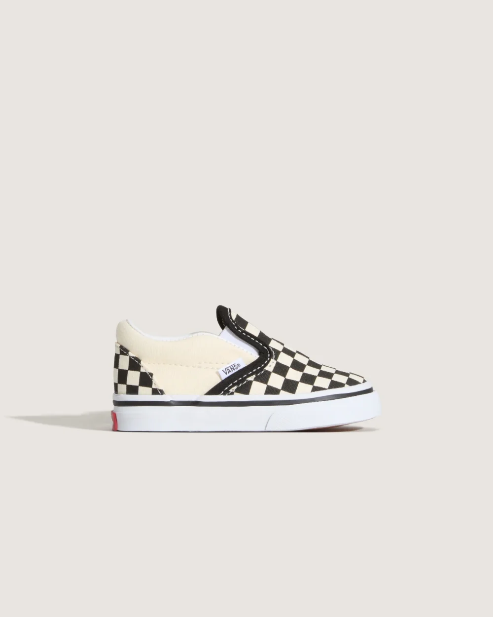 VANS - נעלי תינוקות Slip-On – VEX8BWW – blkwhtchckerboard-wht – 4
