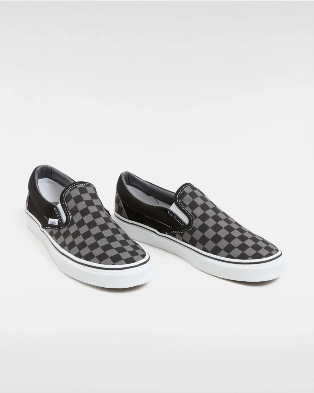 VANS - נעלי סניקרס Checkerboard Classic Slip-On – VEYEBPJ – black-pewter-checkerboard – 1