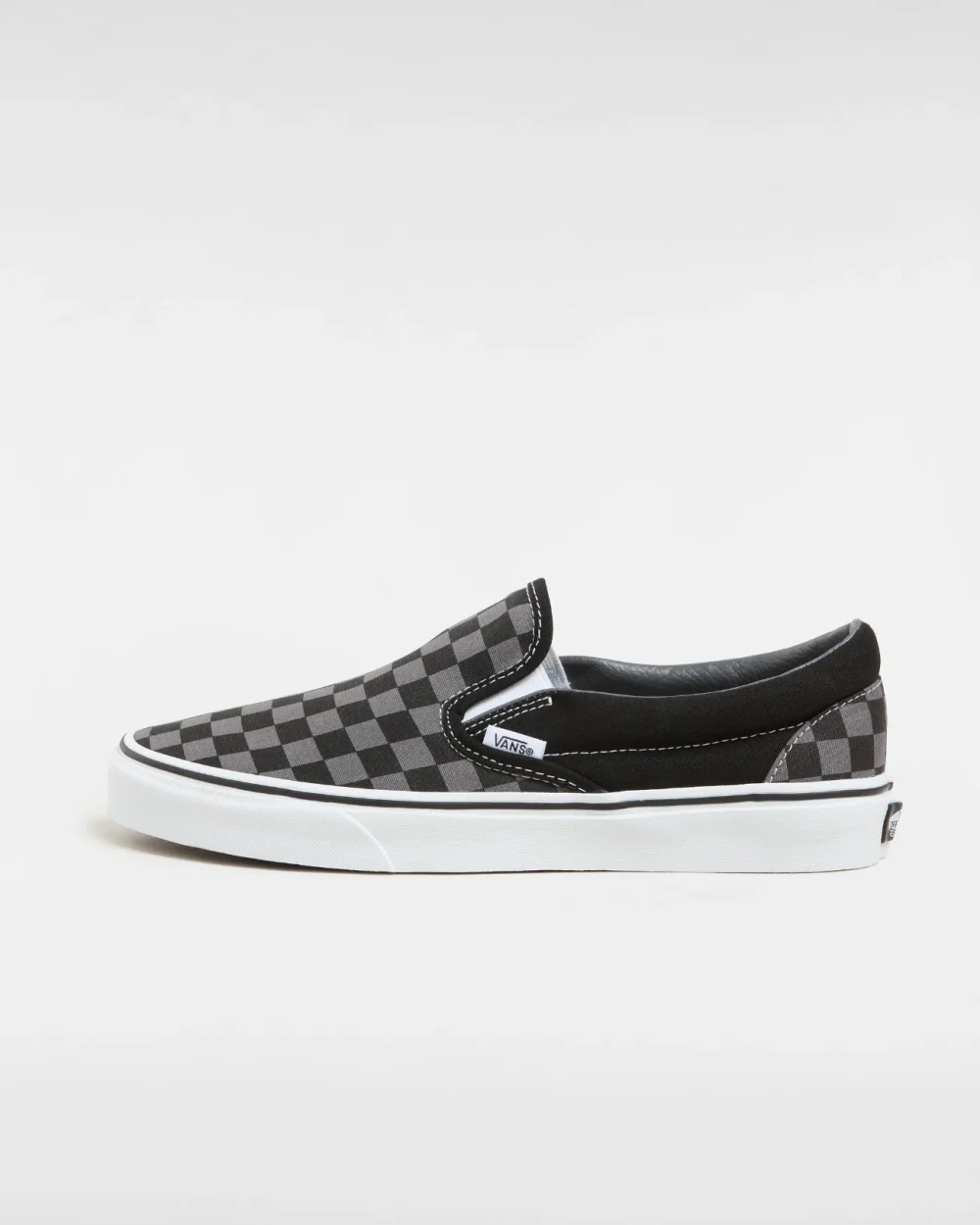 VANS - נעלי סניקרס Checkerboard Classic Slip-On – VEYEBPJ – black-pewter-checkerboard – 1