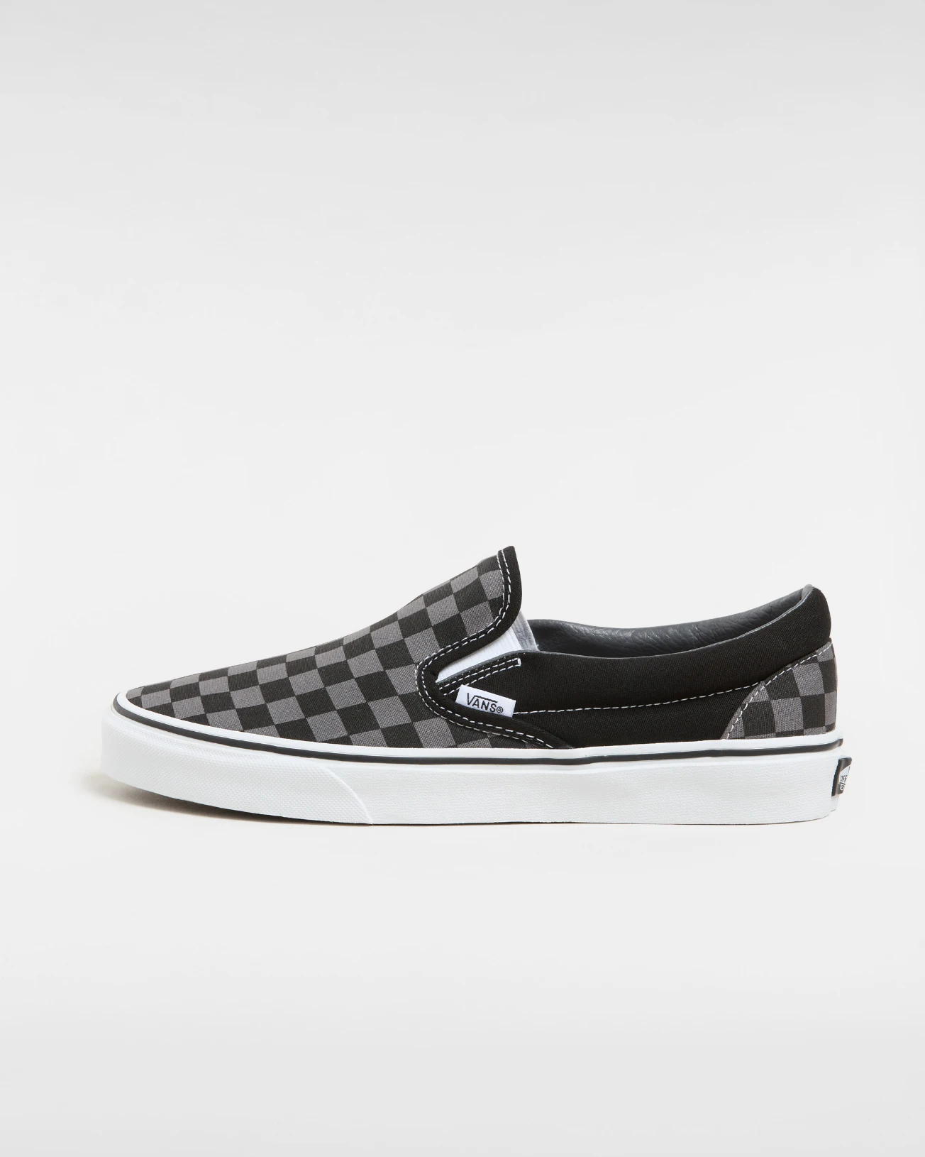 VANS - נעלי סניקרס Checkerboard Classic Slip-On – VEYEBPJ – black-pewter-checkerboard – 1