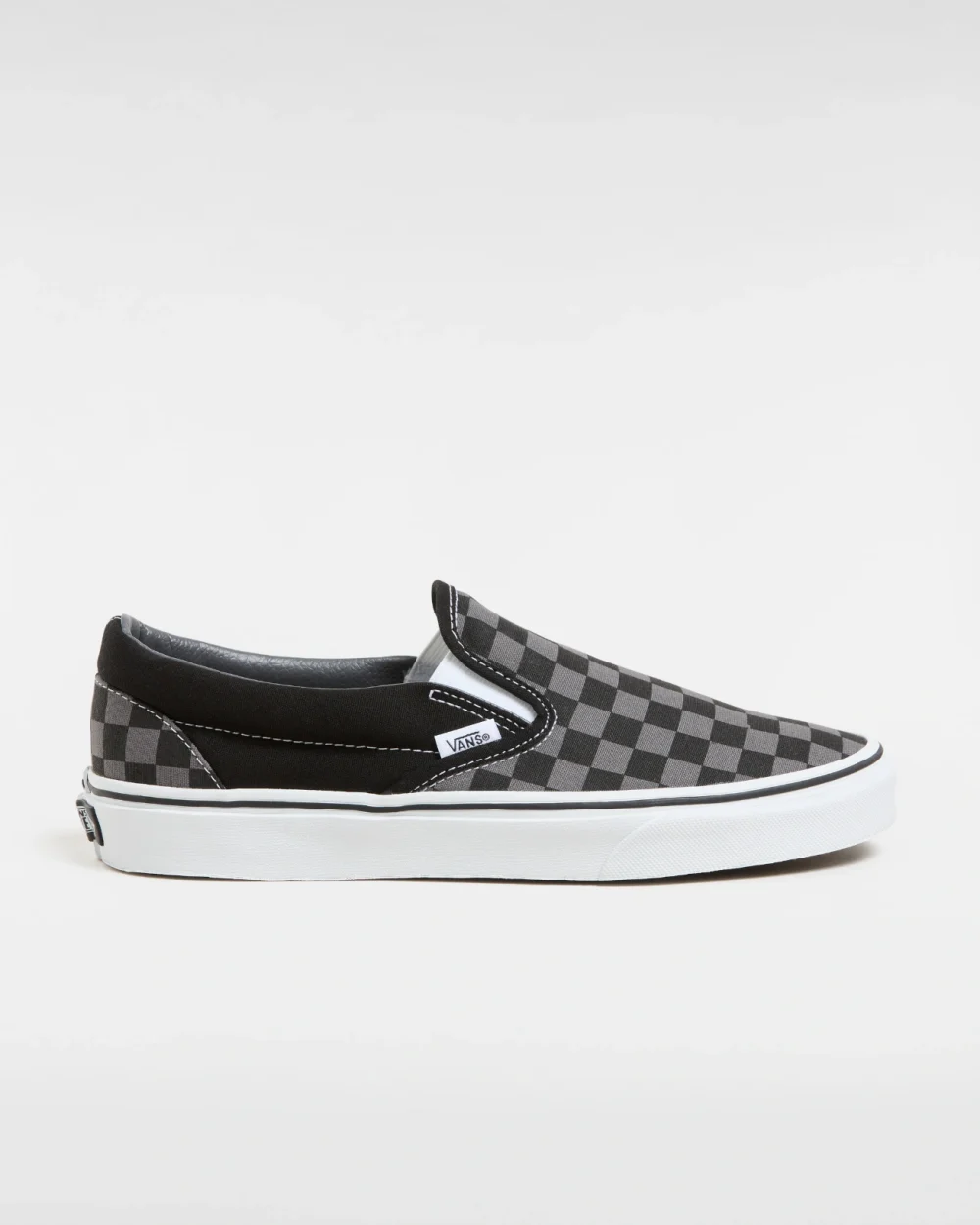VANS - נעלי סניקרס Checkerboard Classic Slip-On – VEYEBPJ – black-pewter-checkerboard – 4