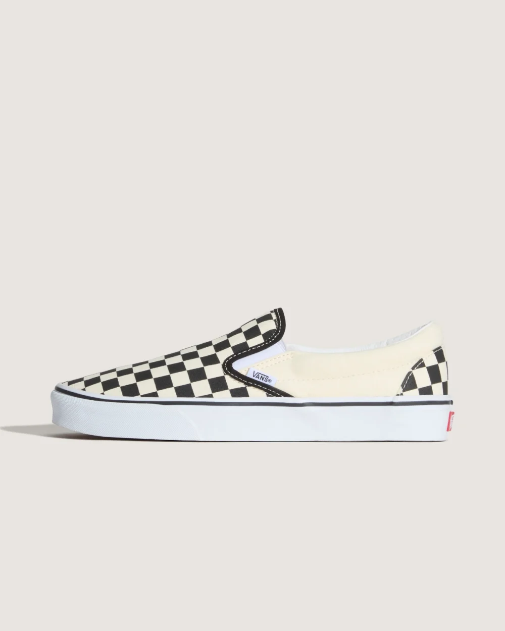 VANS - נעלי סניקרס Checkerboard Classic Slip-On – VEYEBWW – blkwhtchckerboard-wht – 1