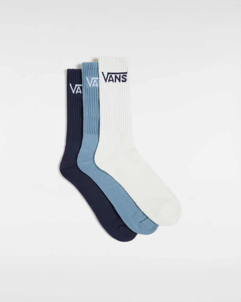 VANS - מארז 3 גרביים Classic Crew – V00F0XJDU – parisian-night – 1