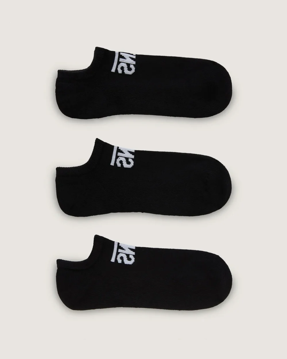 VANS - מארז 3 גרביים Classic Kick – V00F0ZBLK – black – 1